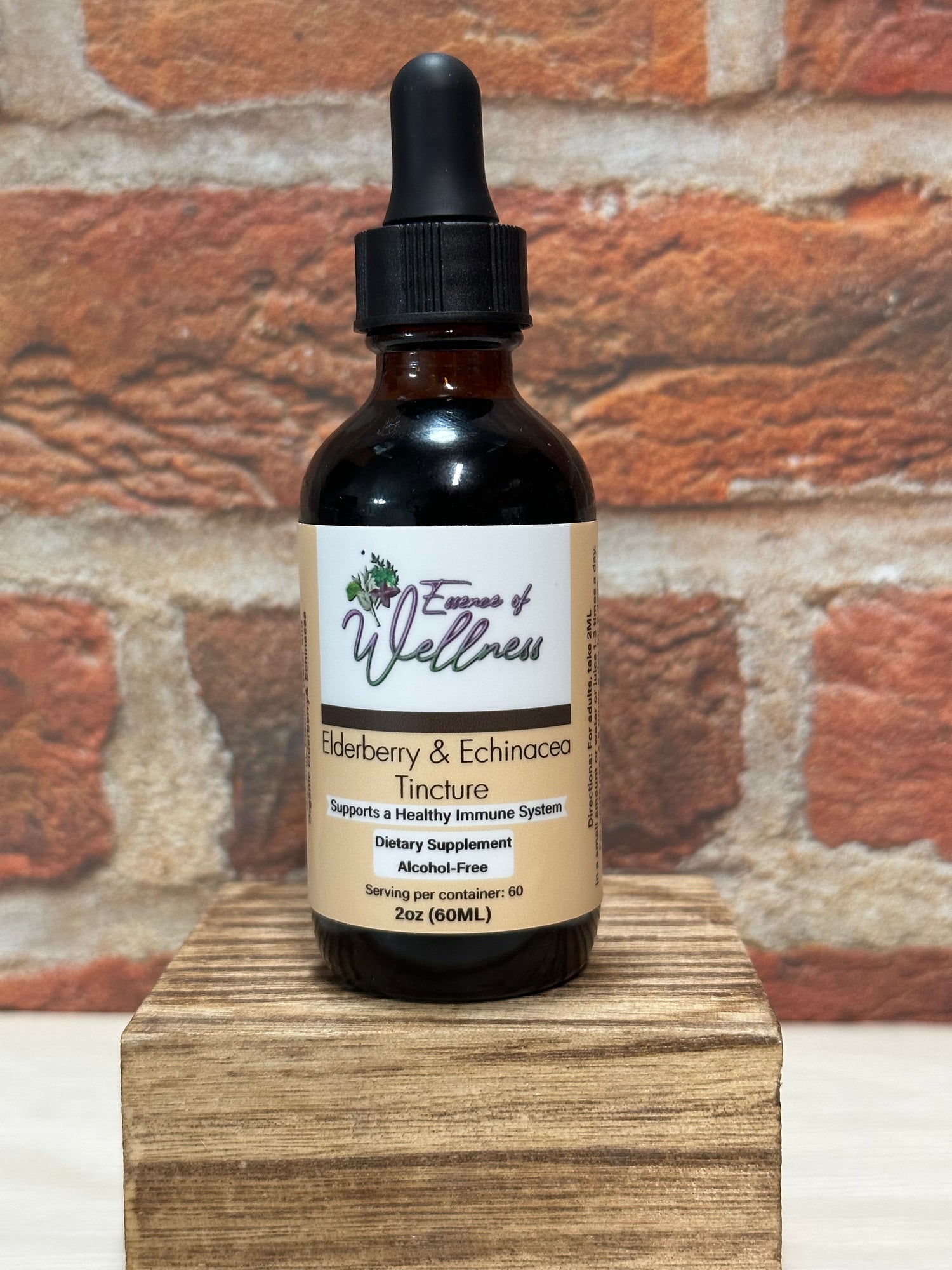 Elderberry & Echinacea Tincture - Essence of Wellness