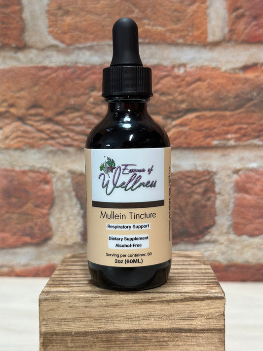 Mullein Tincture for Natural Respiratory Support 