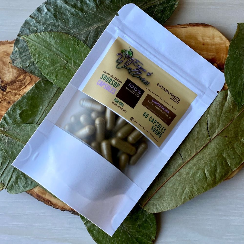 Soursop Leaf Capsules - Essence of Wellness